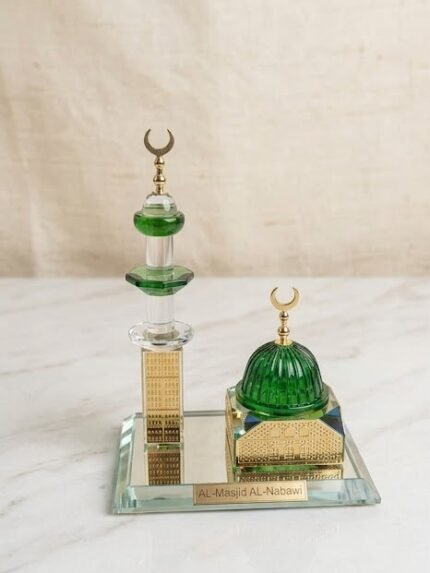 Crystal Al-Masjid An-Nabawi Miniature Replica