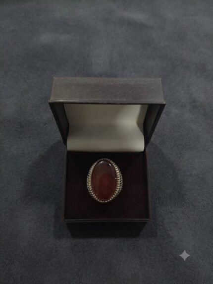 Masterpiece Large Yemeni Carnelian Aqeeq Signet Ring