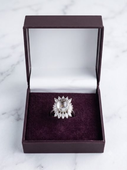 Sacred Dur-e-Najaf Marquise & Baguette Sunburst Halo