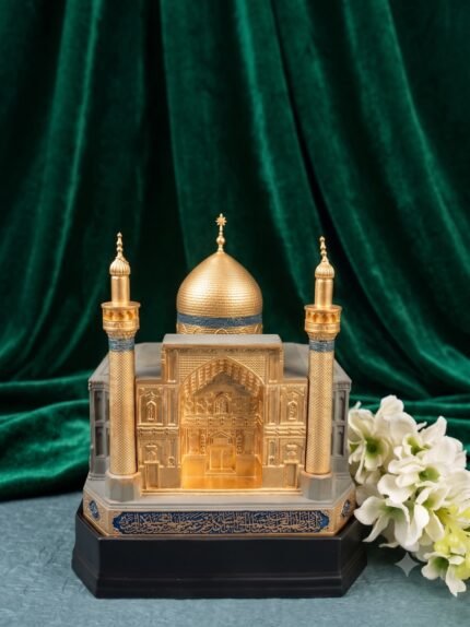 Illuminated Golden Roza-e-Mubarak Maula Ali (A.S) Shrine Replica