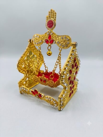 Ornate Golden Hazrat Ali Asghar (A.S) Jhula / Gehwara Mubarak
