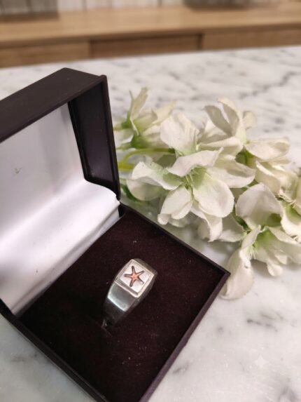 Hirz-e-Jawad Star Signet Ring