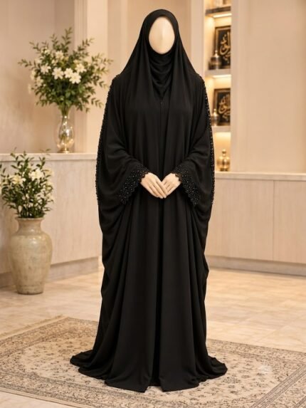 Luxury Black Irani Chadar