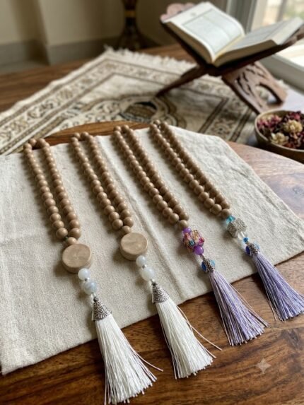 Authentic Khaake Shifa Tasbeehs (100 Beads) with Artisan Separators
