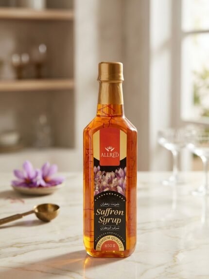 AllRed Premium Saffron Syrup (650 g)